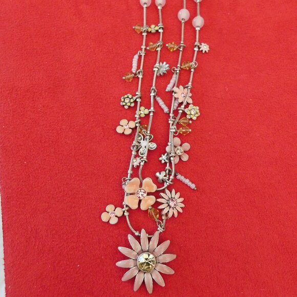 Ladies Pilgrim Soft Pink Necklace - Picture 1 of 4